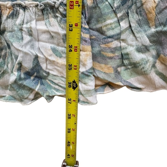 Love Stitch Rocio Mini Dress Strappy Smocked Tropical L NWT - Picture 6 of 10